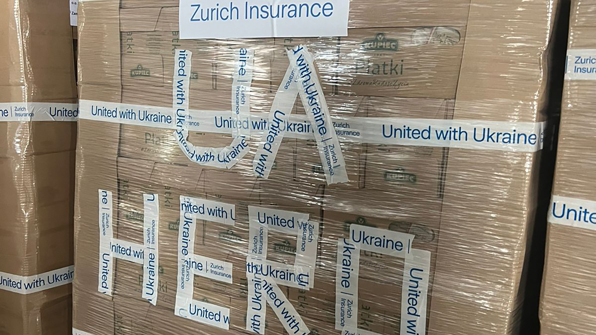 Humanitarian aid from Zurich