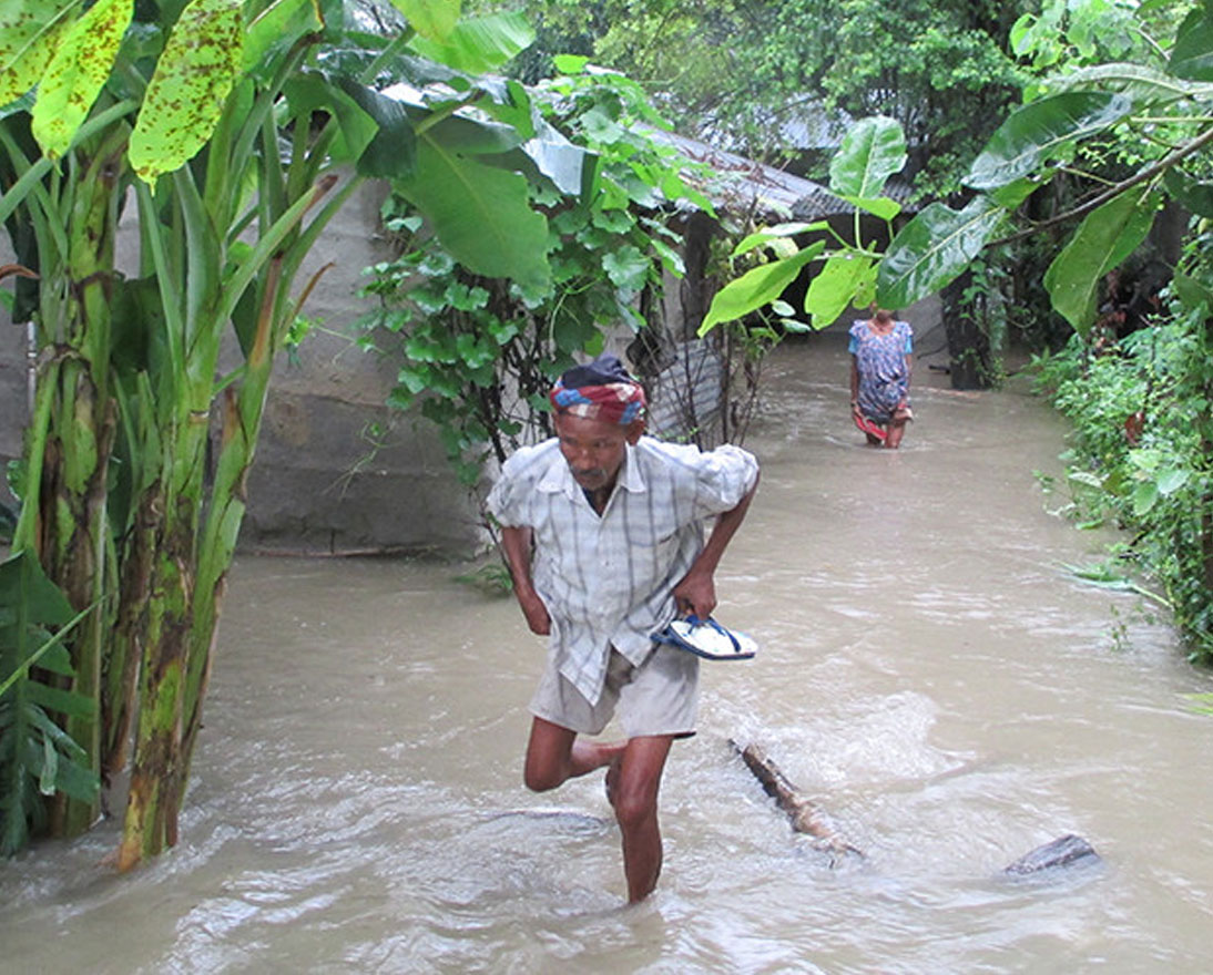 flood in Nepal