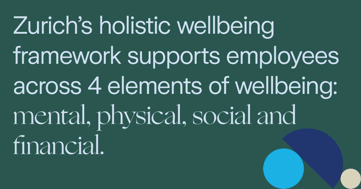 infographic holistic wellbeing framework