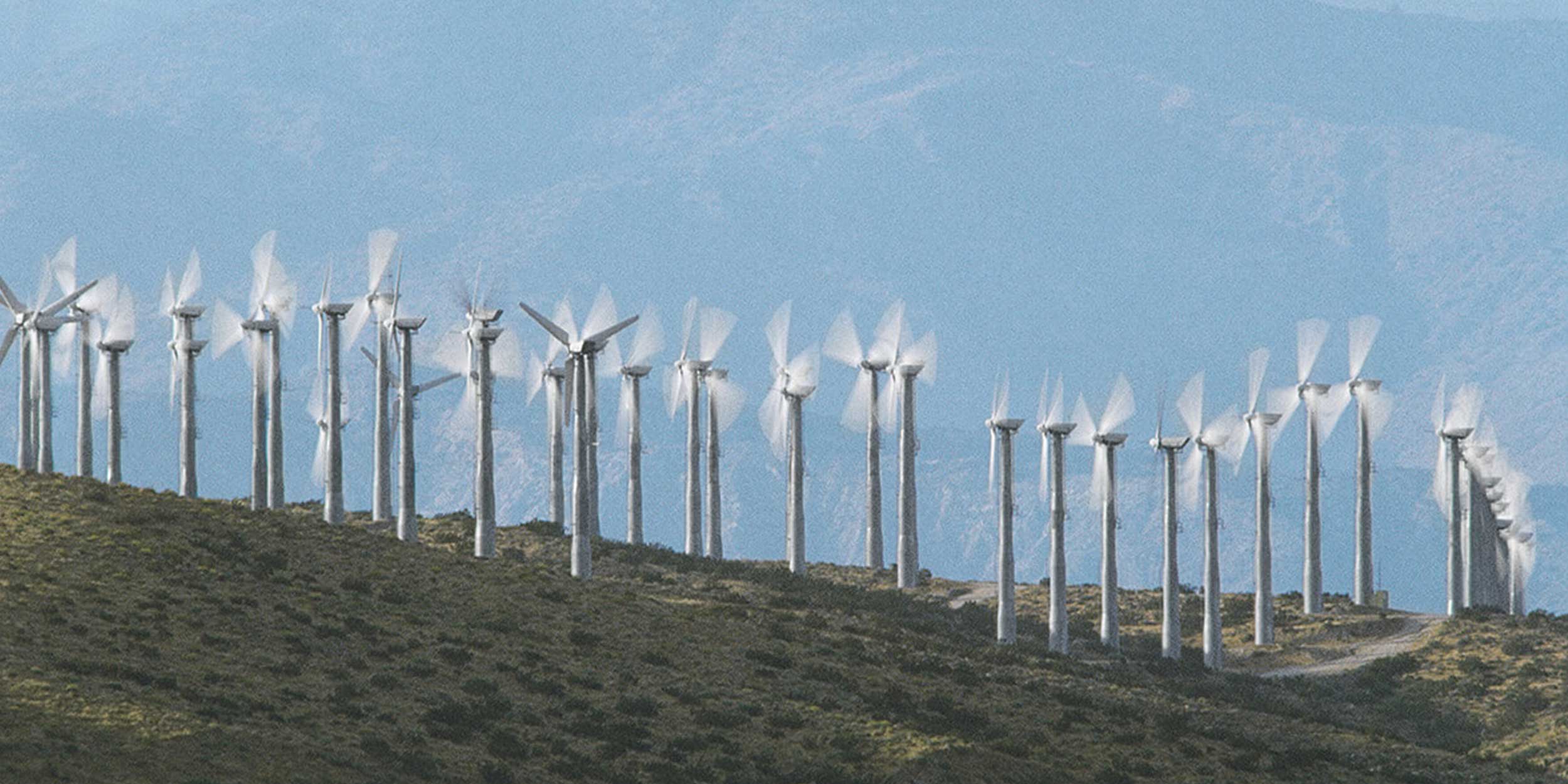 Image of wind power plants