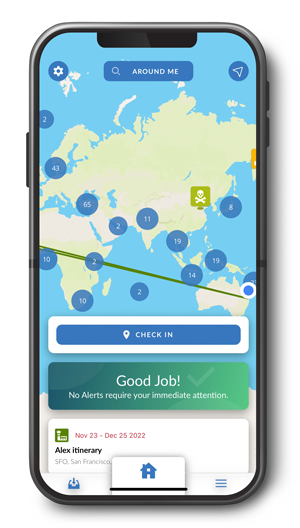 map mobile travel assist