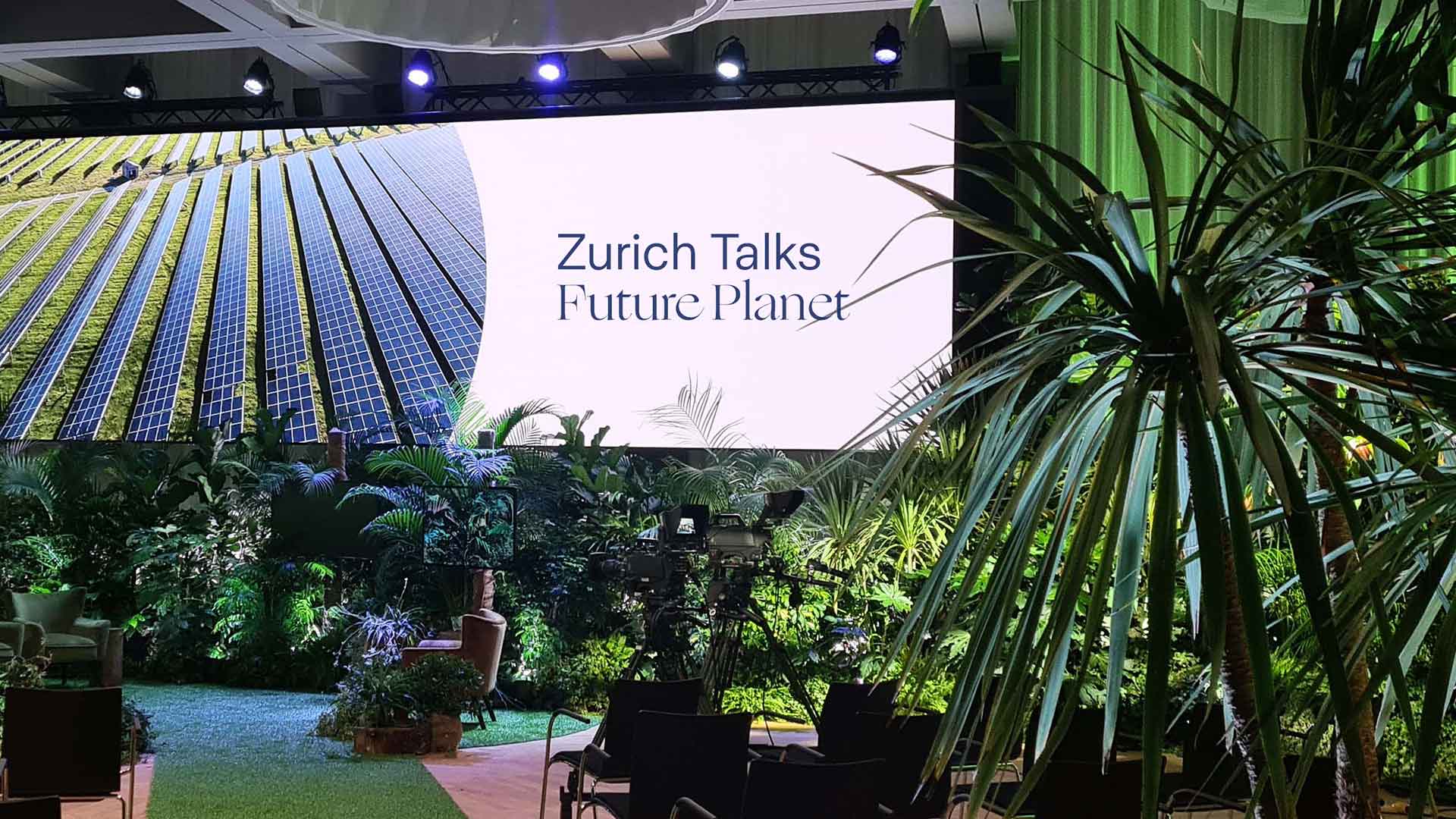 Zurich Talks stage